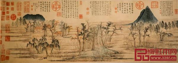 《鵲華秋色圖》