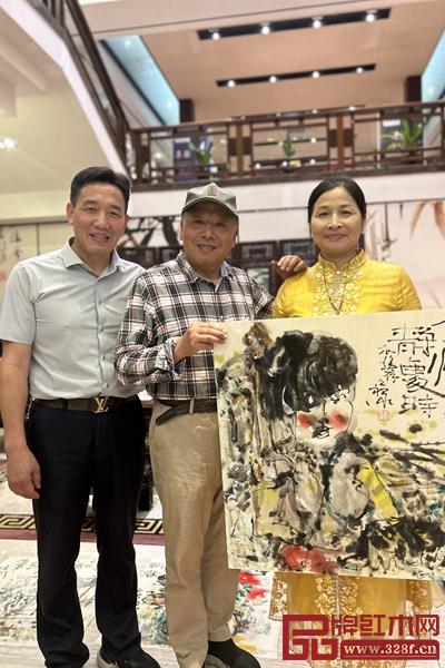 杜世祿教授贈國方家居字畫 杜世祿教授贈國方家居字畫