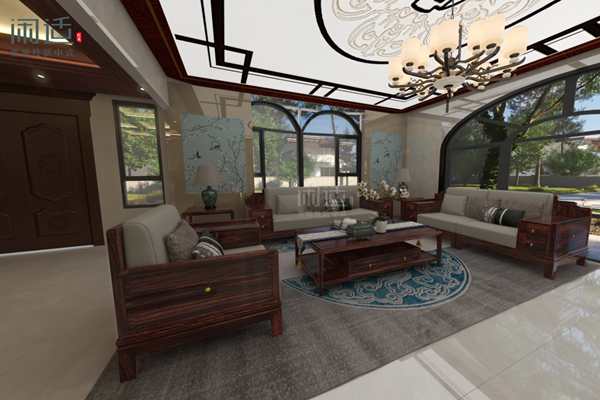 閑適紅木：解鎖全案設(shè)計(jì)新“姿勢(shì)”，開(kāi)啟中式智慧家居