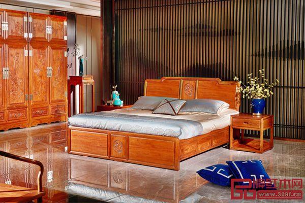 雅宋紅木《明月大床》