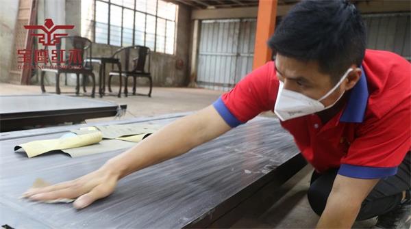 家寶紅木 | 精心細(xì)磨，成就架子床的華麗蛻變（寶鷹紅木）