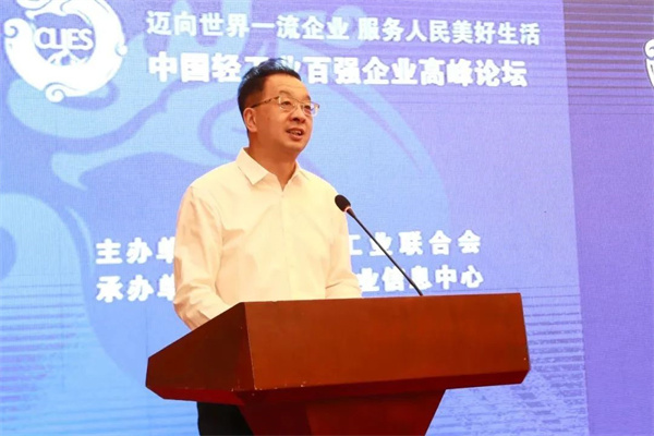 工信部消費品司司長何亞瓊講話