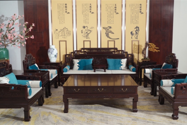 紅木好物100|巧奪天工紅木鳥(niǎo)語(yǔ)花香沙發(fā)  典型當(dāng)代設(shè)計(jì)與當(dāng)代制造