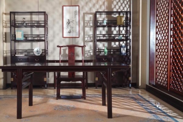 紅木好物100丨巧奪天工紅木經(jīng)典書(shū)房家具 設(shè)計(jì)美好生活方式