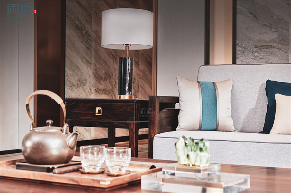 閑適紅木 | 黑酸枝+新中式，用自然之色繪就閑適生活