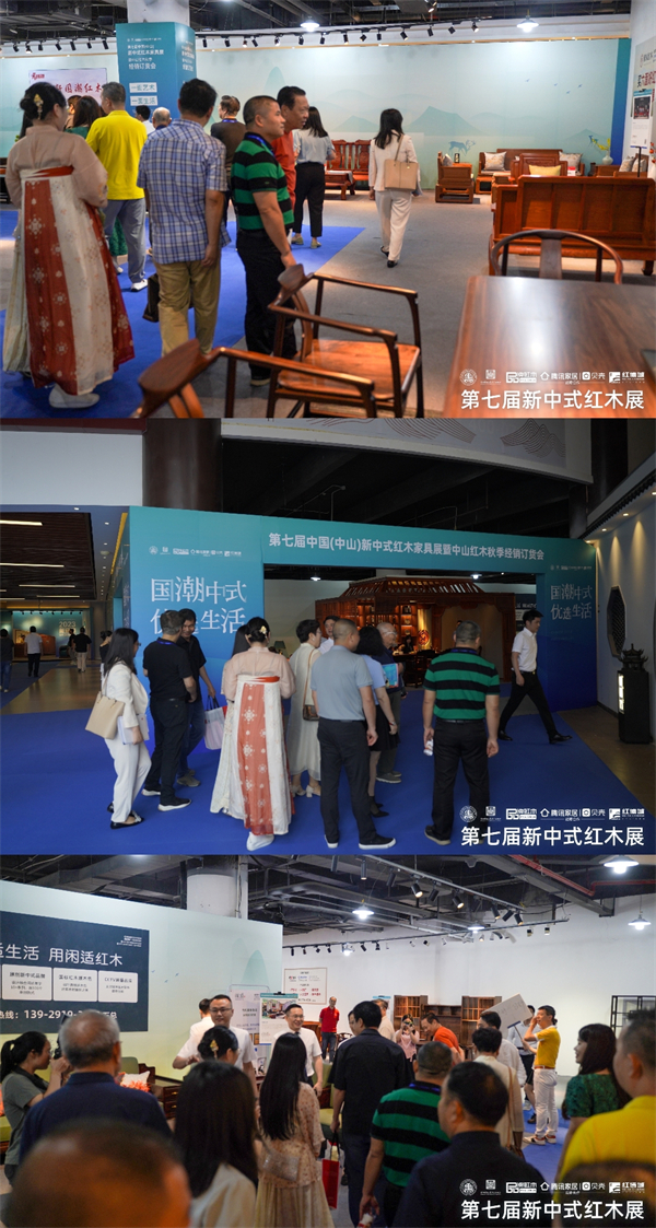 經(jīng)銷商參觀訂貨會(huì)展區(qū)