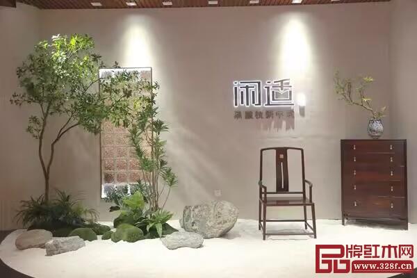 閑適紅木展廳門面展示圖 閑適紅木展廳門面展示圖