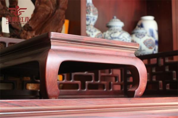 家寶紅木：束腰，秀出傳統(tǒng)紅木家具之神韻（寶鷹紅木）