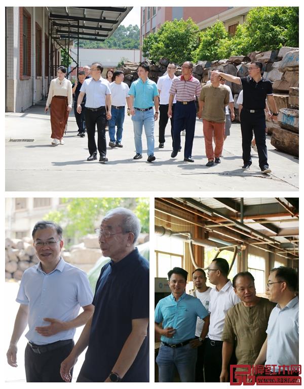 中山市紅木古典家具學(xué)會(huì)理事會(huì)一行在鐘超雄大師、總經(jīng)理譚麗萍的帶領(lǐng)下參觀雄業(yè)家具工廠 中山市紅木古典家具學(xué)會(huì)理事會(huì)一行在鐘超雄大師、總經(jīng)理譚麗萍的帶領(lǐng)下參觀雄業(yè)家具工廠