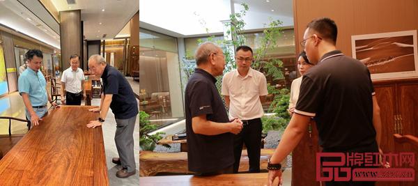 中山市紅木古典家具學(xué)會(huì)理事會(huì)一行蒞臨雄業(yè)家具進(jìn)行調(diào)研交流 中山市紅木古典家具學(xué)會(huì)理事會(huì)一行蒞臨雄業(yè)家具進(jìn)行調(diào)研交流