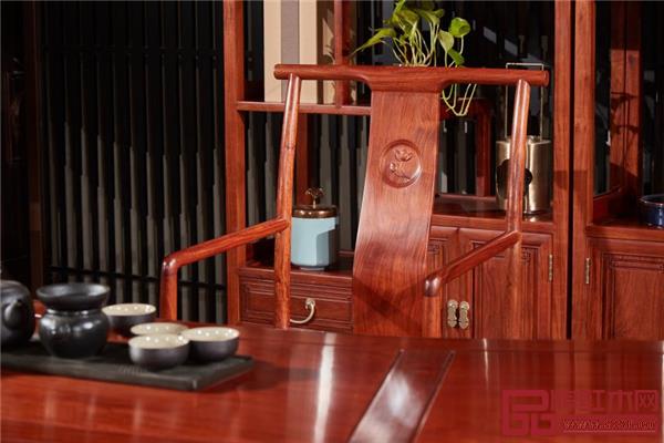 雅宋茶空間，映襯了中國傳統(tǒng)“天圓地方”的理念