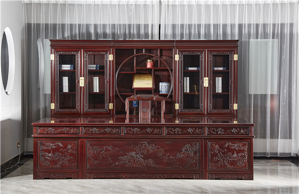 鼎順紅木：精品紅酸枝好家具為您打造古色古香的中式書(shū)房