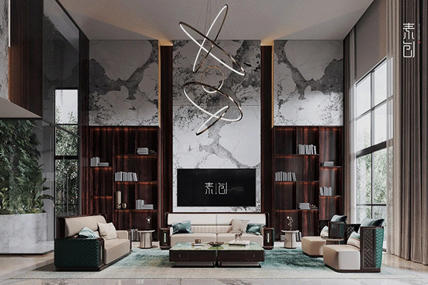 素創(chuàng)家居｜別墅大宅佳選，屬于中國(guó)人的兩款中式輕奢風(fēng)沙發(fā)