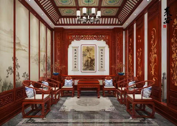 樟寶軒高端中式家裝效果圖 樟寶軒高端中式家裝效果圖