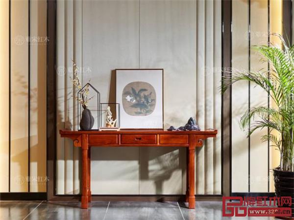 緬甸花梨《1.76米翹頭條案 》 緬甸花梨《1.76米翹頭條案 》