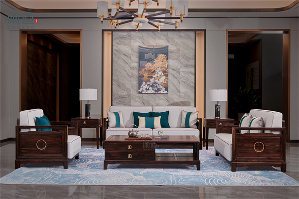 閑適紅木 | 黑酸枝+新中式，讓家居生活靈動有詩意！