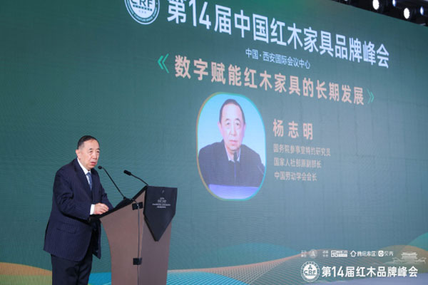 楊志明：加快數(shù)智賦能，推動(dòng)紅木家具的創(chuàng)新（內(nèi)附視頻）
