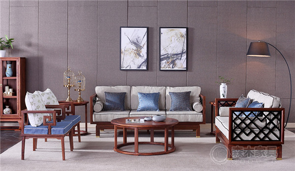 新會(huì)刺猬紫檀新中式品牌哪家好？森木家具可好？