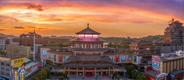 中國(guó)（大涌）紅木文化博覽城外部全景圖