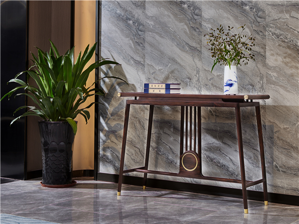 閑適紅木闊葉黃檀《印象玄關(guān)》 閑適紅木闊葉黃檀《印象玄關(guān)》