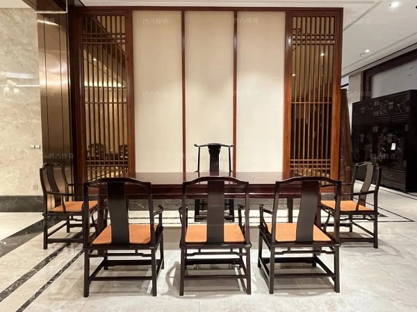 凹凸傳奇明式茶桌 | 一桌雙用，品茗賞畫兩相宜