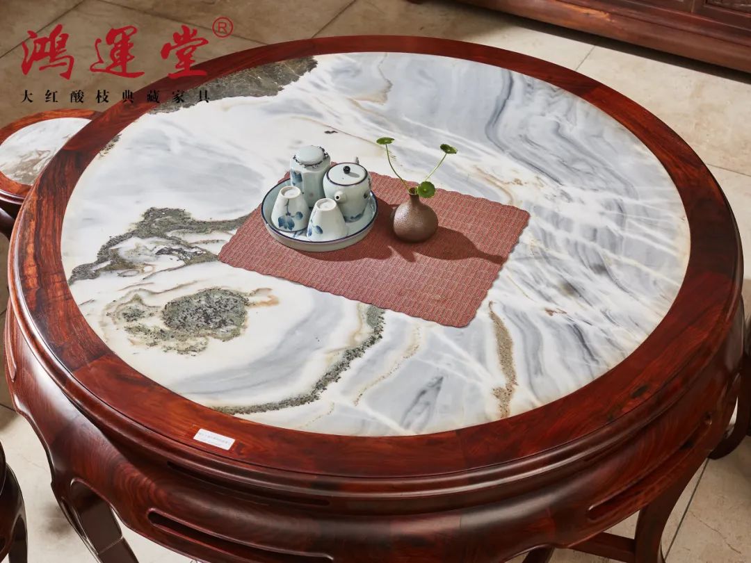 鴻運(yùn)堂講紅木 | 宅家避暑新風(fēng)尚，大理石家具點(diǎn)亮清涼夏日！