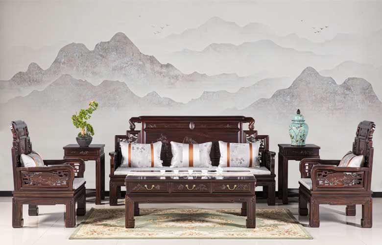 巧奪天工紅木精品推薦 | 高山流水沙發(fā)，點綴家居生活的“知音”