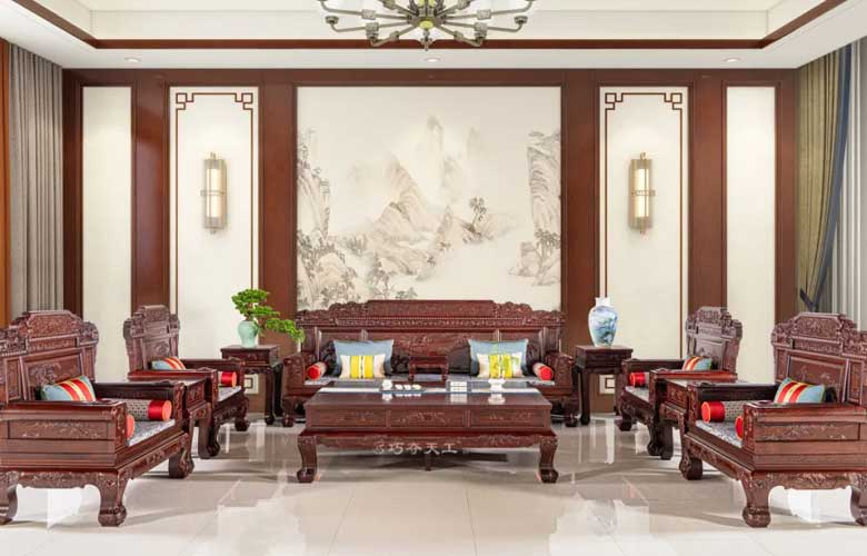 巧奪天工紅木沙發(fā)品鑒 | 清式精雕沙發(fā)，豪宅中的吉祥精品