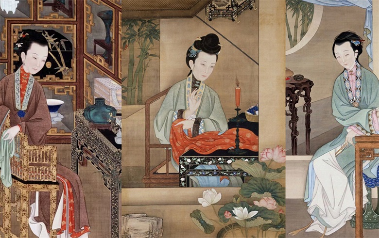 巧奪天工紅木 | 從古畫中探索古代女子為何偏愛這些坐具？