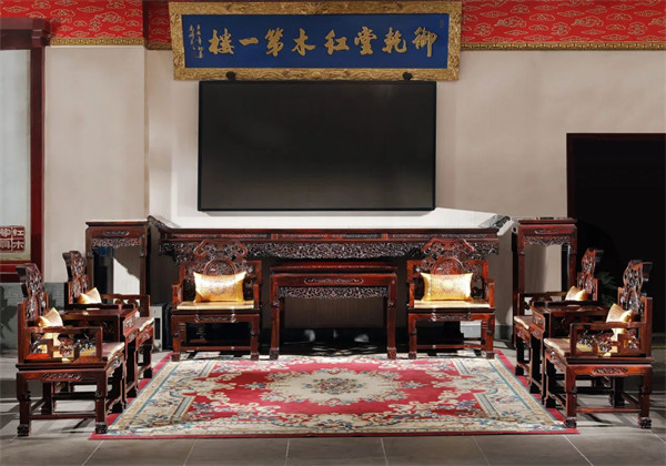 御乾堂紅木：一室乾坤間，感受永不過時的中堂藝術(shù)！