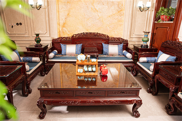 巧奪天工紅木實景案例：恢宏典雅，恰到好處的優(yōu)雅奢華