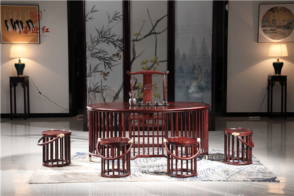 紅酸枝家具：傳統(tǒng)與現(xiàn)代的完美融合 | 喜迎紅紅木