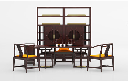 檀一新中式茶臺擁有新中式家具的實用性與藝術性 檀一新中式茶臺擁有新中式家具的實用性與藝術性