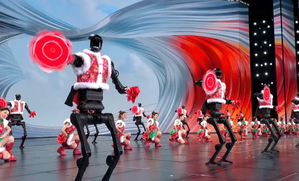 機器人上春晚扭秧歌,身穿東北花襖大秀舞姿,引起熱議 機器人上春晚扭秧歌,身穿東北花襖大秀舞姿,引起熱議