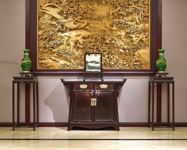 榮獲金獎的《二聯(lián)柜》,造型精美,精巧實用 榮獲金獎的《二聯(lián)柜》,造型精美,精巧實用