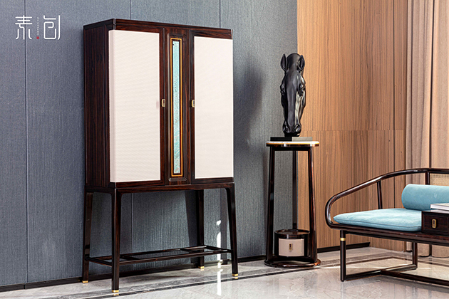 輕奢新中式：看素創(chuàng)家居如何用條紋烏木詮釋東方美學(xué)