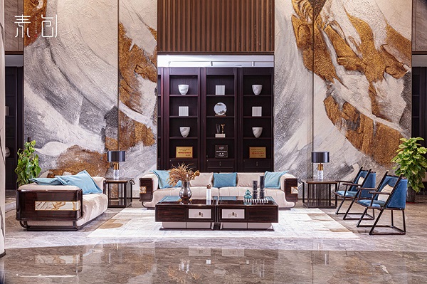 素創(chuàng)家居條紋烏木-新中式家具的材質(zhì)美學(xué)