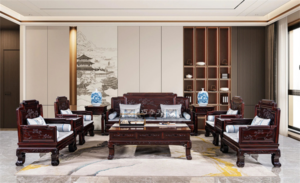 金秋十月 | 秋日家裝正當(dāng)時，巧奪天工紅木助您煥新高品位理想家!