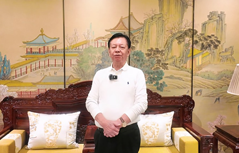 國(guó)壽紅木創(chuàng)始人陳國(guó)壽為第16屆紅木品牌峰會(huì)助力