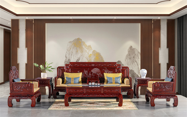 30載匠心深耕 巧奪天工紅木：山東高端微凹黃檀家具品牌